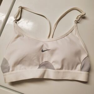 White Nike Sports Bra